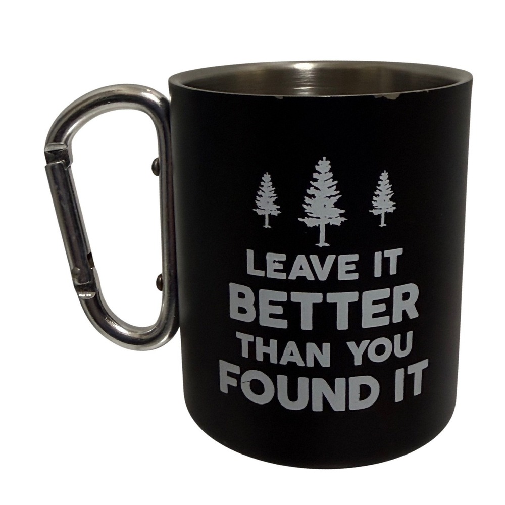 Parks Project Mug Leave It Better Than You Found It Carabiner Handle Stainless